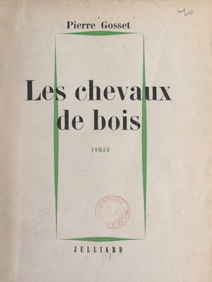 cover image of Les chevaux de bois